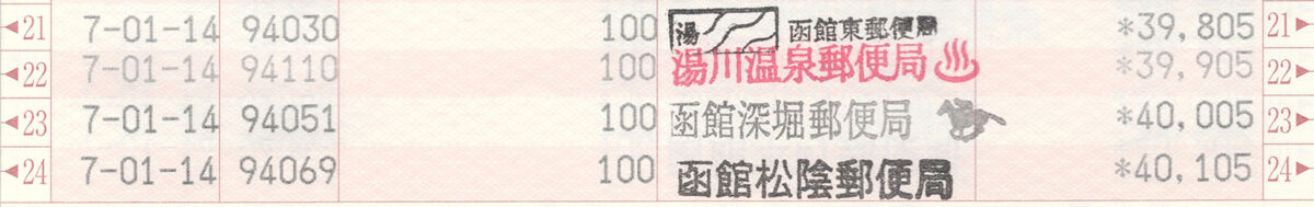 通帳画像