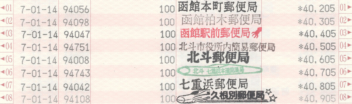 通帳画像